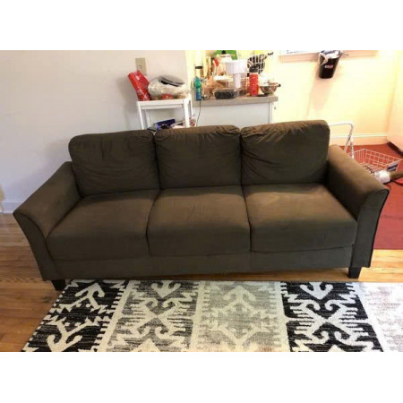 Life Coffee - Màu Coffee : Ghế Sofa Băng - Ngang 203cm